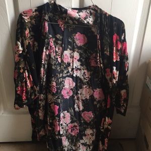 Floral cardigan